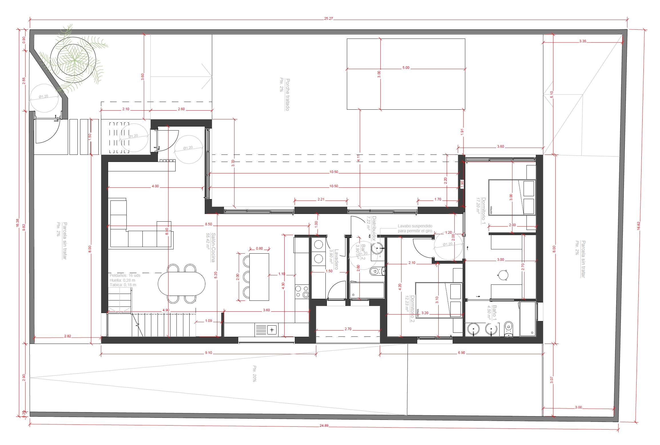 Plano-técnico-planta-baja-chalet1-Altea_BEXMA